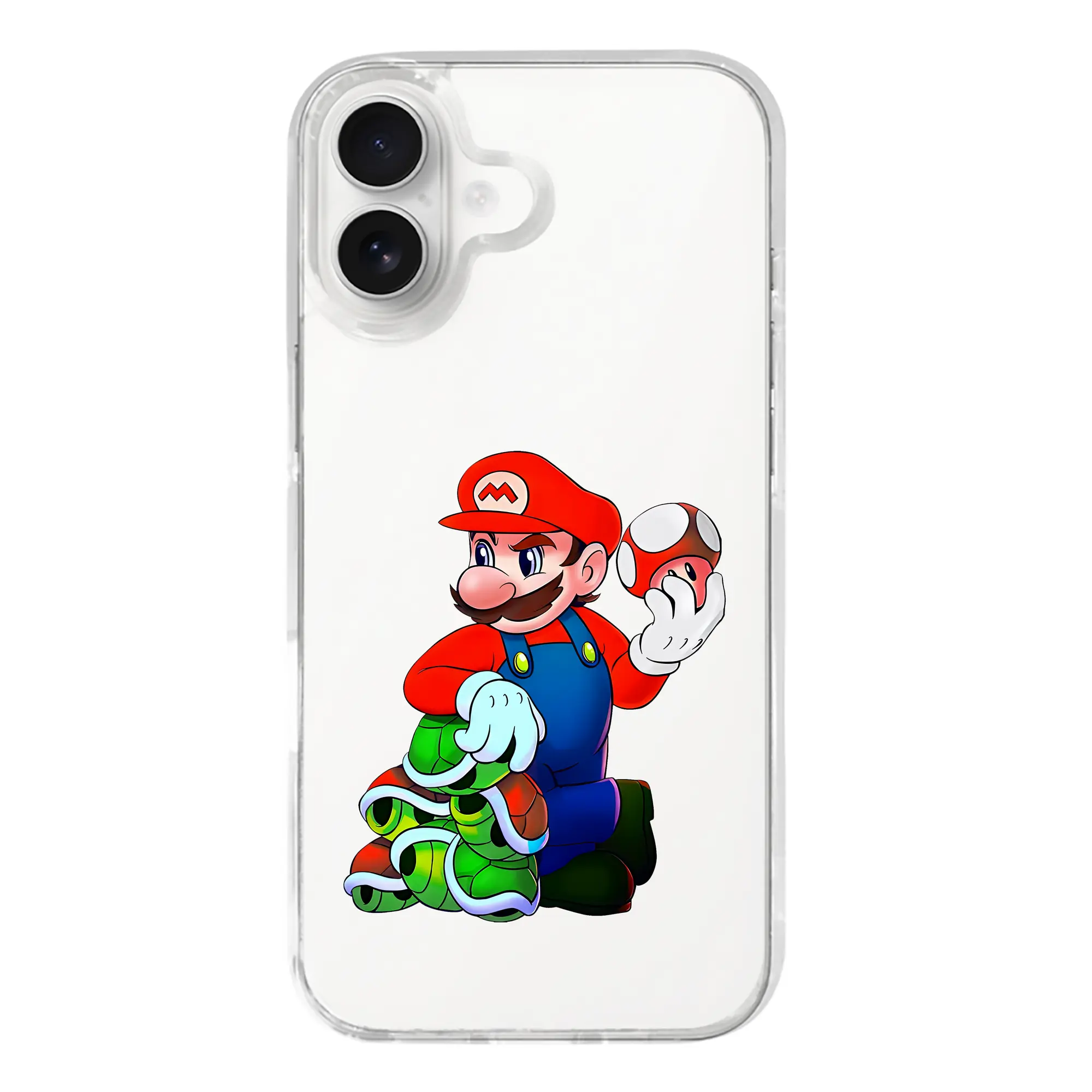 マリオ グッズ マリオ - iPhone 17シリーズ 透明スマホケース – 薄型・耐衝撃・精密フィット保護カバー